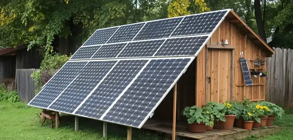 Solar Panels for Sheds - Installation & Planning Permission